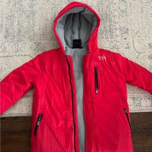 TYR Kids Swim Red Jacket